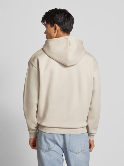 KARL KANI Sweatjacke mit Label-Stitching Sand 5