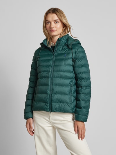 Polo Ralph Lauren Steppjacke mit Reißverschlusstaschen Gruen 4