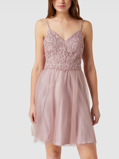 Laona Cocktailkleid mit Zierbesatz Rose 4