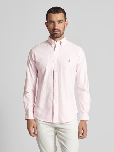 Polo Ralph Lauren Regular Fit Freizeithemd mit Button-Down-Kragen Rose 4