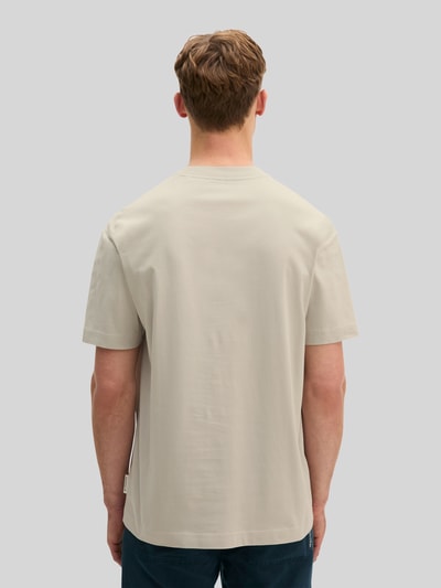 Marc O'Polo Loose Fit T-Shirt aus reiner Baumwolle  Mittelgrau 5