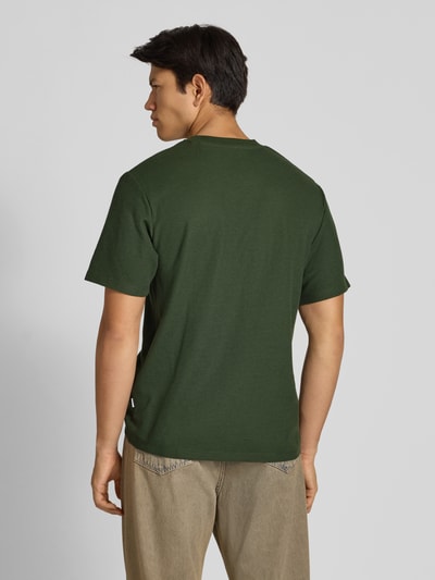 Jack & Jones T-Shirt mit Strukturmuster Dunkelgruen 5