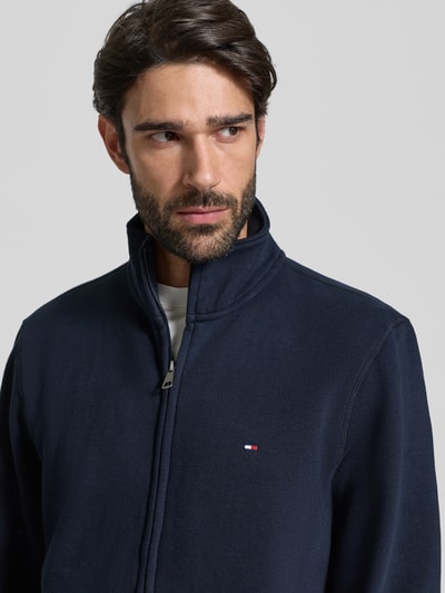 Tommy Hilfiger Regular fit sweatjack van katoenmix Marineblauw - 3