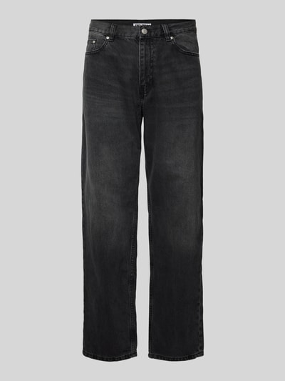 REVIEW Essentials Straight Leg Jeans Black 2