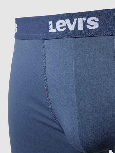 Levi's® Boxershorts mit elastischem Logo-Bund im 2er-Pack Marine 2