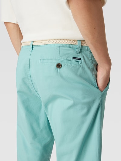 Tom Tailor Regular Fit Shorts mit Logo-Detail Aqua 3