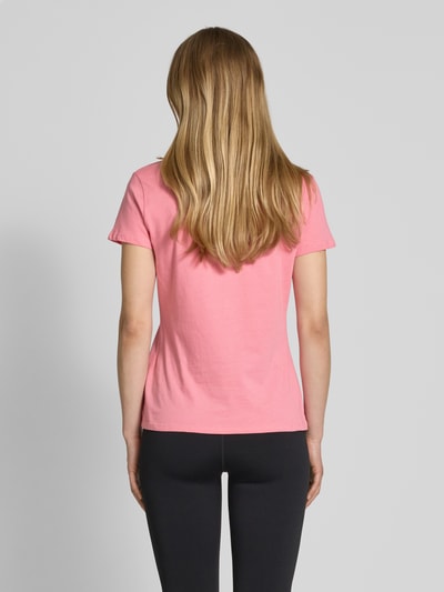 LIU JO SPORT Spodnie cargo o kroju classic Essentials Mocnoróżowy 5