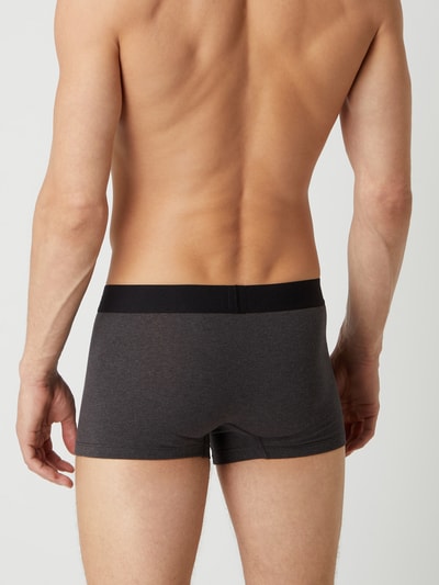 Levi's® Boxershort met logo in band in een set van 2 stuks  Antraciet gemêleerd - 5