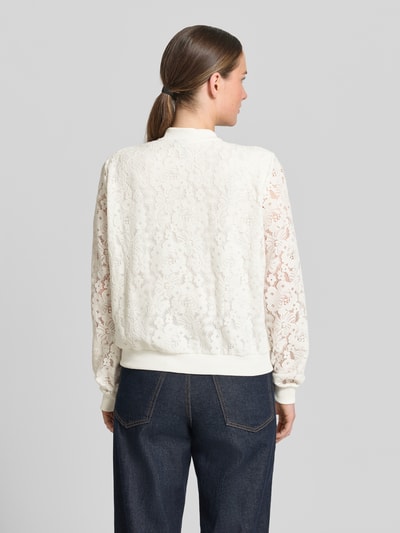 VERO MODA bluzon o kroju regular fit z mieszanki bawełny model 'HONEY' Biały 5