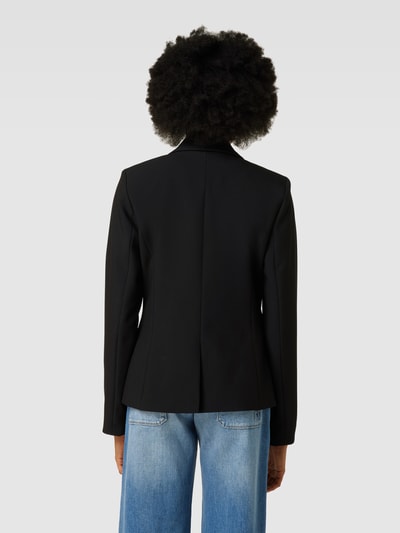 YAS Blazer met strookzakken, model 'BELLA' Zwart - 5