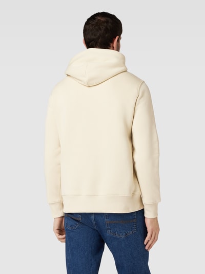 Gant Hoodie van puur katoen Zand - 5