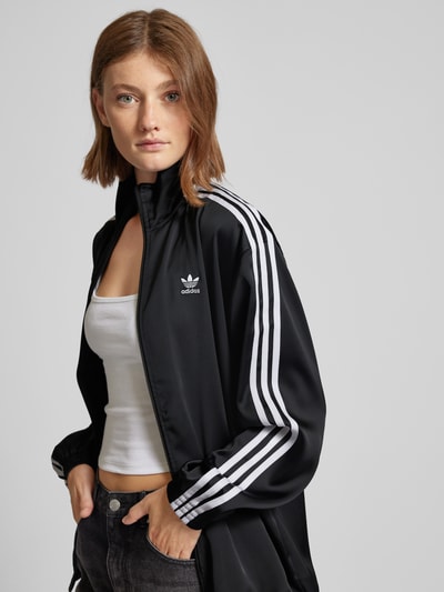 adidas Originals Sweatjack met opstaande kraag Zwart - 3