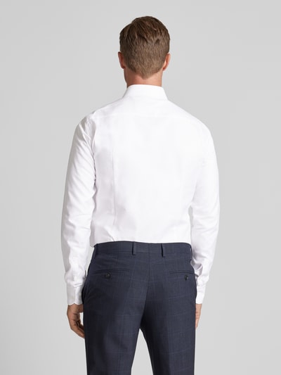 BOSS Slim Fit Business-Hemd in Überlänge Weiss 5