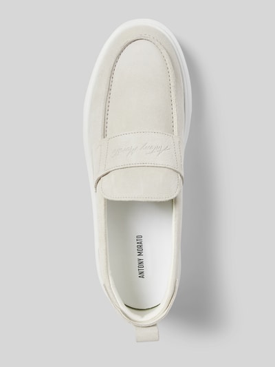 Antony Morato Loafers met labeldetail, model 'ROWAN' Beige - 3