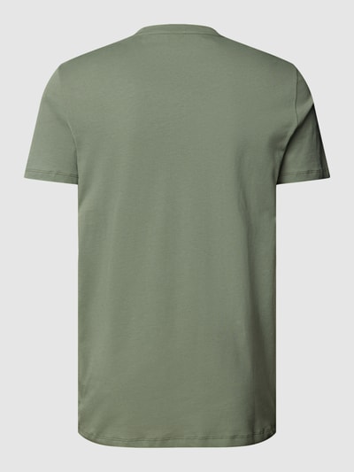 BOSS T-Shirt mit Label-Detail Khaki 5