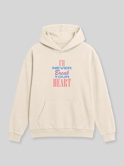Mister Tee Regular Fit Hoodie mit Backstreet Boys Print Ecru 1