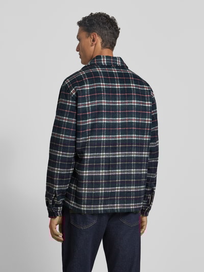 MCNEAL Regular fit overhemdjack met kentkraag Donkerblauw - 5