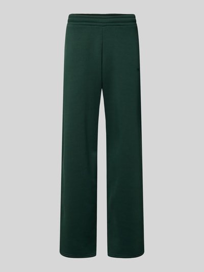 Produktfoto, Regular Fit Sweatpants mit Gesäßtasche von REVIEW aus grünem Baumwoll-Mix mit elastischem Bund, Innenbeinlänge 77 cm bei Größe M.