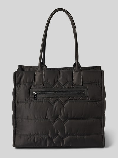 BOGNER Handtas met labeldetail, model 'wallis' Zwart - 4