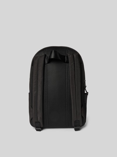Diesel Rucksack mit Logo-Applikation Black 4