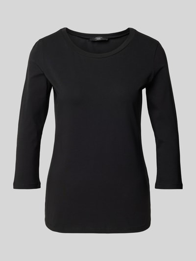 Weekend Max Mara Longsleeve mit Rundhalsausschnitt Modell 'MULTIA' Black 2