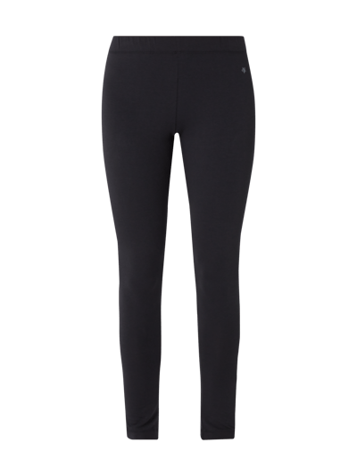 Marc O'Polo Leggings mit Logo-Print Dunkelblau 2