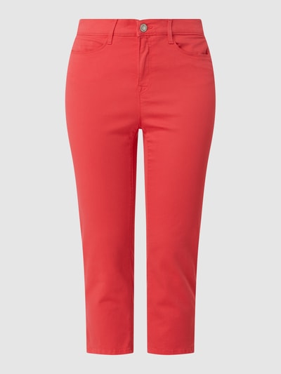 Brax Slim fit capri-jeans met stretch, model 'Mary' Lichtrood - 2