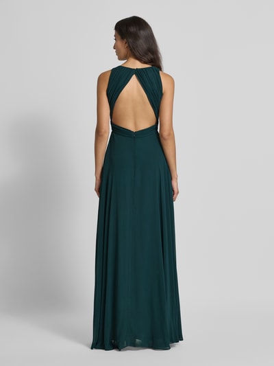Jake*s Cocktail Abendkleid mit Cut Out im Rücken Dunkelgruen 5