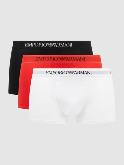 Emporio Armani Trunks mit Logo-Bund im 3er-Pack Black 1