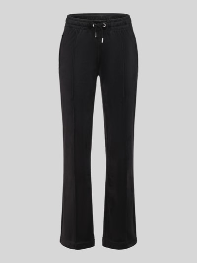 Juicy Couture Jogpants z trokiem Czarny 2