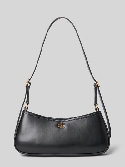 CK Calvin Klein Torebka z detalem z logo Czarny 2