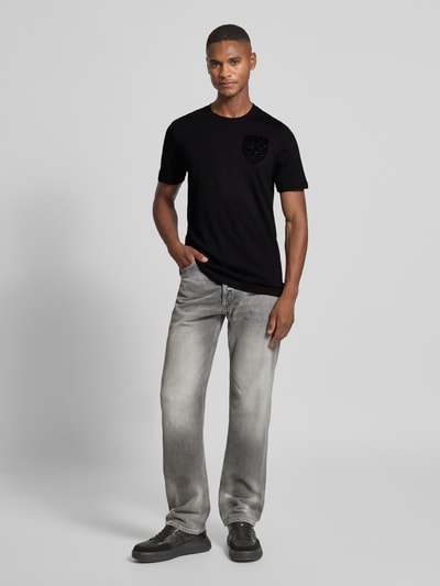 Antony Morato T-shirt met ronde hals Zwart - 1