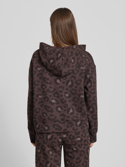 Milano Italy Bluza z kapturem Czekoladowy 5