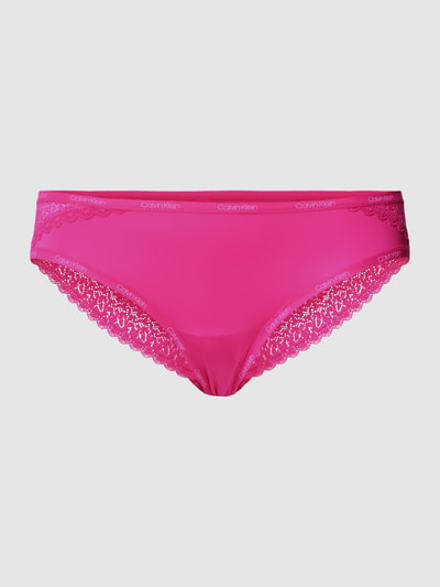 Calvin Klein Underwear Slip mit Label-Details Modell 'FLIRTY' Pink 2