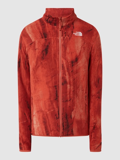 The North Face Fleecejacke mit Reißverschlusstaschen  Hellrot 2