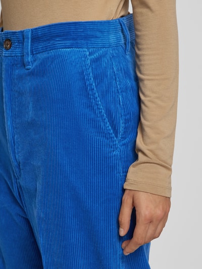 Polo Ralph Lauren Regular fit corduroy broek met verkort model Blauw - 3