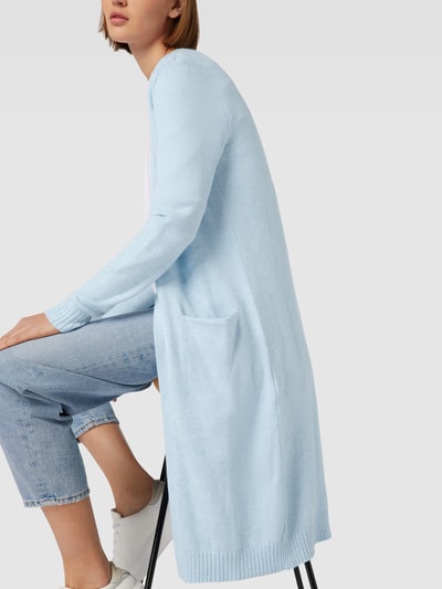 VILA Cardigan mit Eingrifftaschen Modell 'VIRIL' Hellblau 3