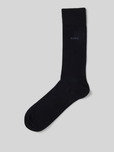 BOSS Sokken van katoenmix in een set van 5 paar Donkerblauw - 1