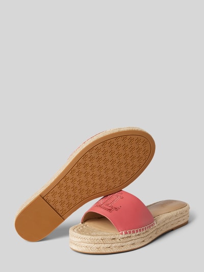 Lauren Ralph Lauren Espadrilles in Flecht-Optik Modell 'POLLY' Altrosa 3