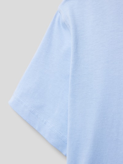 Quiksilver T-shirt met labelprint Bleu - 2