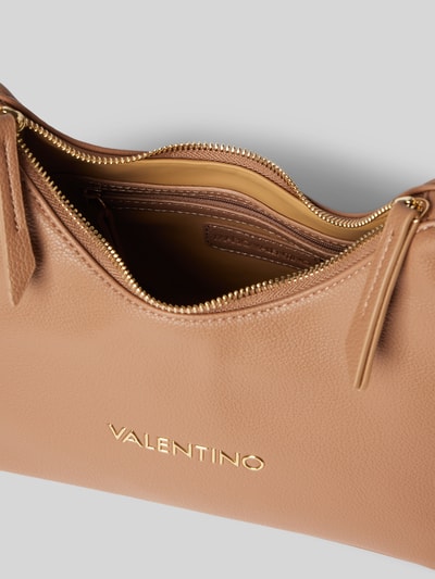 VALENTINO BAGS Handtas met labelapplicatie, model 'ARCADIA' Camel - 4