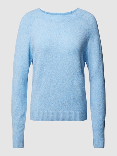 Vero Moda Gebreide pullover met ronde hals, model 'DOFFY' Lichtblauw - 2