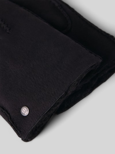 Roeckl Handschoenen van lamswol, model 'OSLO' Zwart - 2