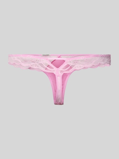 Calvin Klein Underwear String mit Spitze Rosa 3