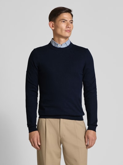 MCNEAL Strickpullover mit Kaschmir-Anteil Marine 4