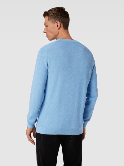 MCNEAL Gebreide pullover met ribboorden Blauw gemêleerd - 5