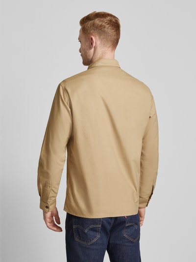 Polo Ralph Lauren Classic fit vrijetijdsoverhemd met ritszak Beige - 5