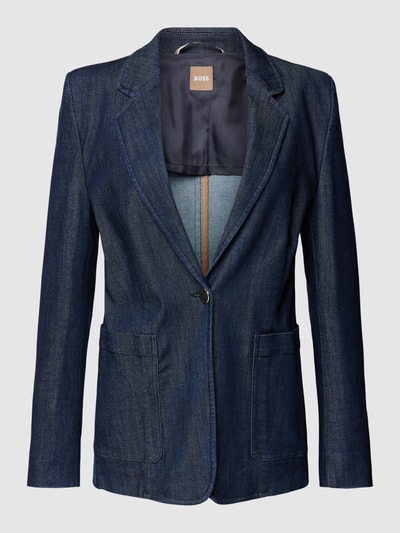 BOSS Blazer in Denim-Optik Modell 'Jaflera' Jeansblau 2