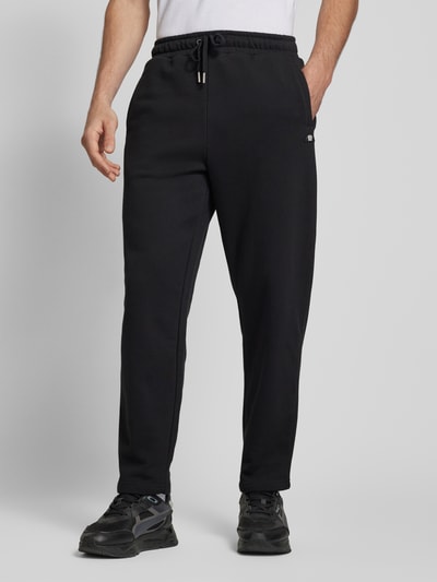 Ellesse Regular Fit Sweatpants mit elastischem Bund Modell 'TORTOLI' Black 4