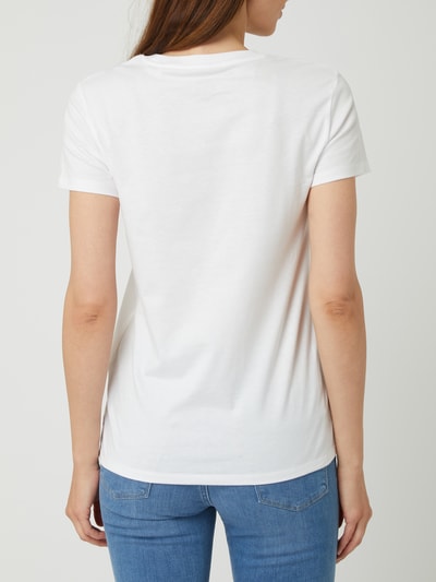 Levi's® T-shirt van katoen met logoprint  Wit - 5